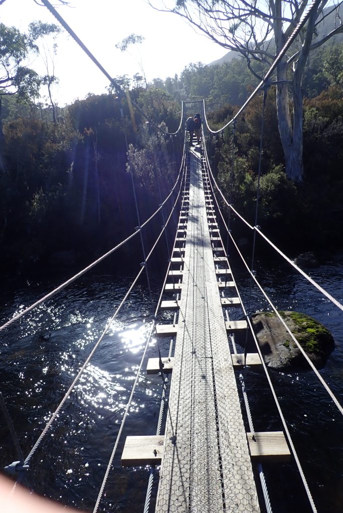 Suspension bridge, Overland Track 2022